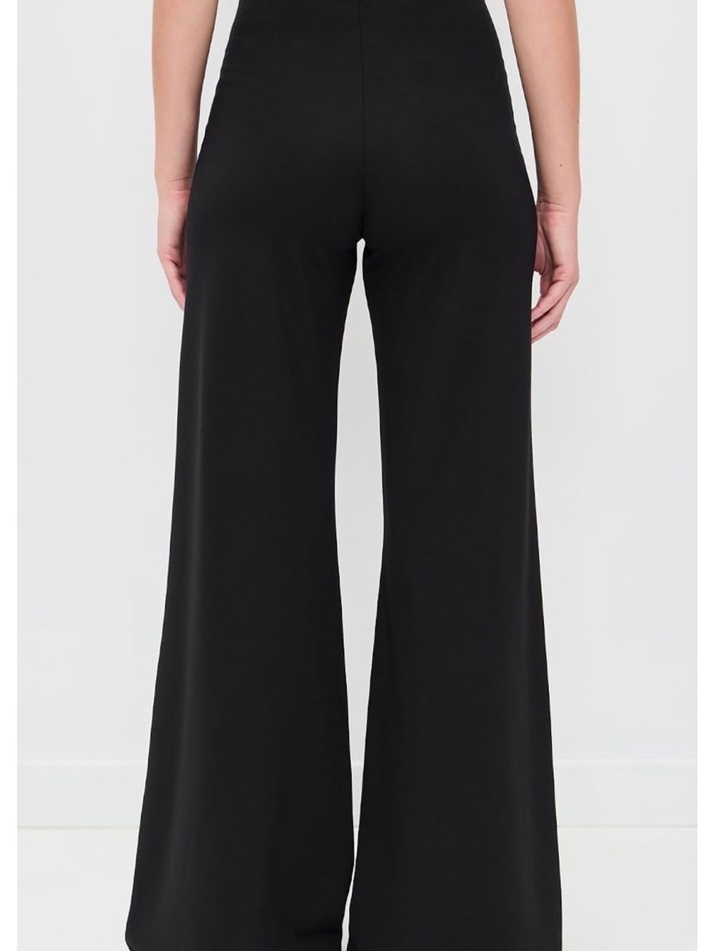 Ripley Rader Black High-Waist Wide-Leg Pants for Women Ripley Rader